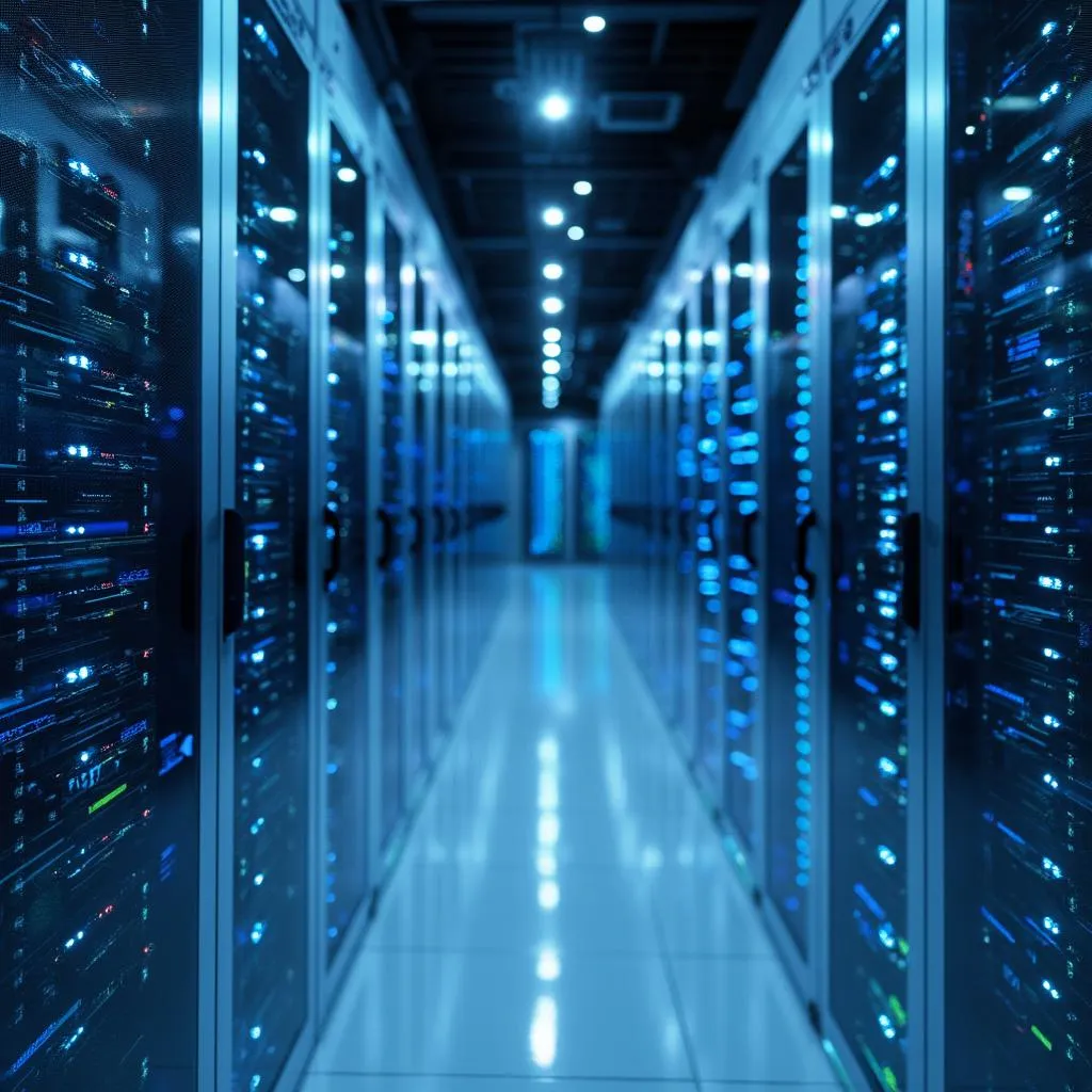 Serveurs de données et infrastructure technologique